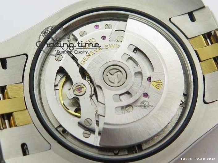 AAA Replica Watches SS A DateJust Version Edition II BP 3606 Bracelet Colorful 41mm Dial YG Jubilee Best Maker On Gray New Roman 0105